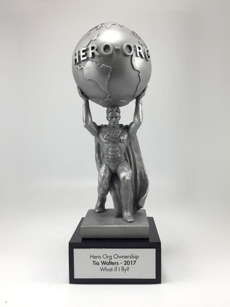 Superhero Resin Award