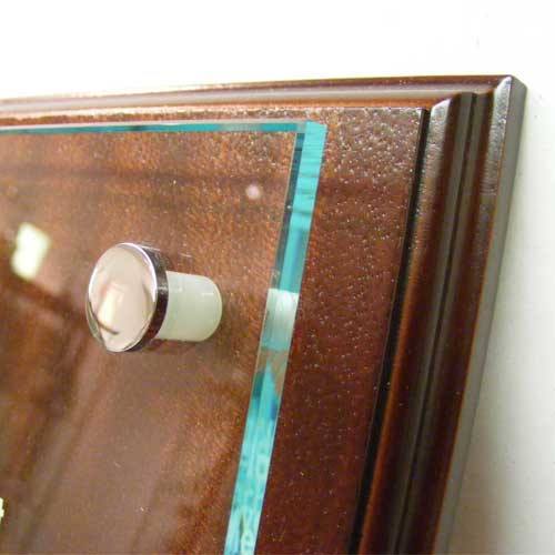 Mahogany Wall Plaque