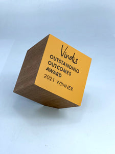 Coloured Wooden Block Awards Creative Awards London Limited