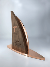 Load image into Gallery viewer, Copper and Walnut Yacht Award Creative Awards London Limited
