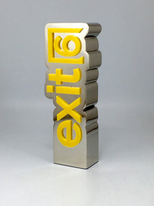 Exit6 Metal and Acrylic award