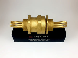 Gold 3D-Printed Cable Gland Award
