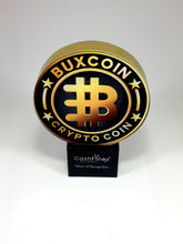 Load image into Gallery viewer, Gold Crypto Coin Award
