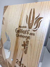 Load image into Gallery viewer, Nando&#39;s Burnt Wood Award
