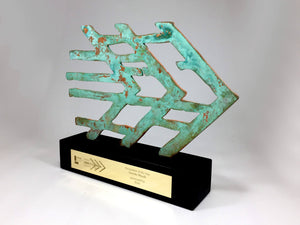 Patinated Copper Award