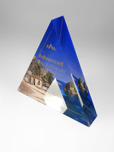 Load image into Gallery viewer, Acrylic Triangle Award
