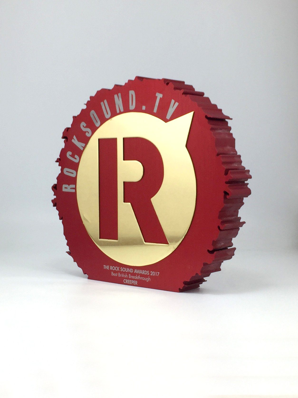 Rocksound Gold and Red Aluminium Awards