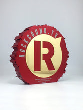 Load image into Gallery viewer, Rocksound Gold and Red Aluminium Awards
