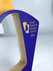 Scope Two-tone Wooden Awards Creative Awards London Limited