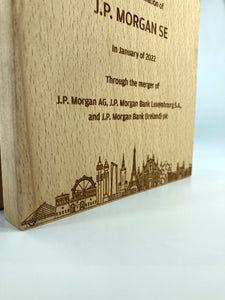 Split Wooden Block Award Creative Awards London Limited