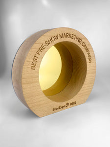 Wooden Eclipse Award Creative Awards London Limited