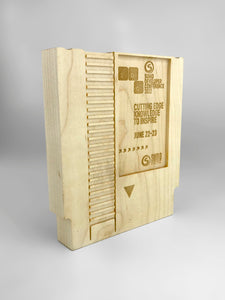 Wooden NES Cartridge Award Creative Awards London Limited