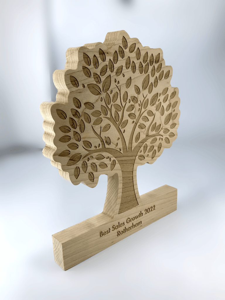Paper Tree Award Bespoke Wooden Awards Creative Awards London Limited