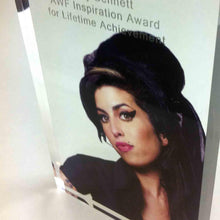 Load image into Gallery viewer, Amy Winehouse Foundation Acrylic Award
