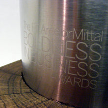 Load image into Gallery viewer, Bold in Business Metal and Wood Awards
