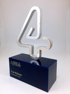10 & 4 Aluminium and Acrylic Awards