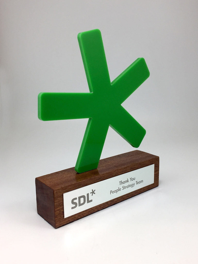 Acrylic Asterisk Award