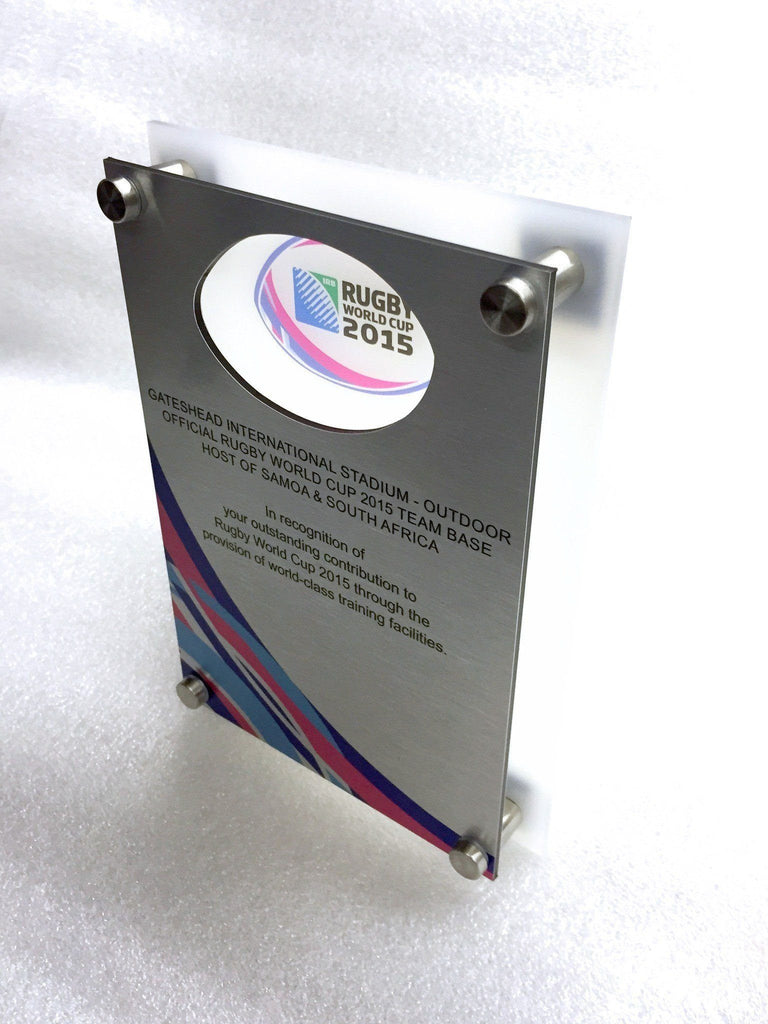Rugby World Cup Plaque