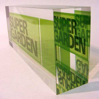 Super Garden Acrylic Award