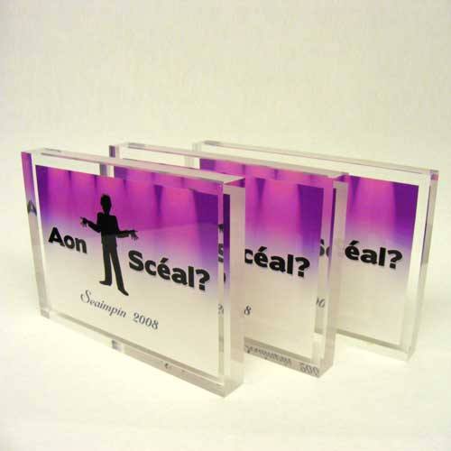 Aon Sceal Acrylic Award