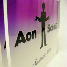 Load image into Gallery viewer, Aon Sceal Acrylic Award
