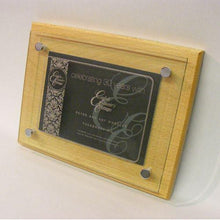 Load image into Gallery viewer, Double Sided Award Plaque
