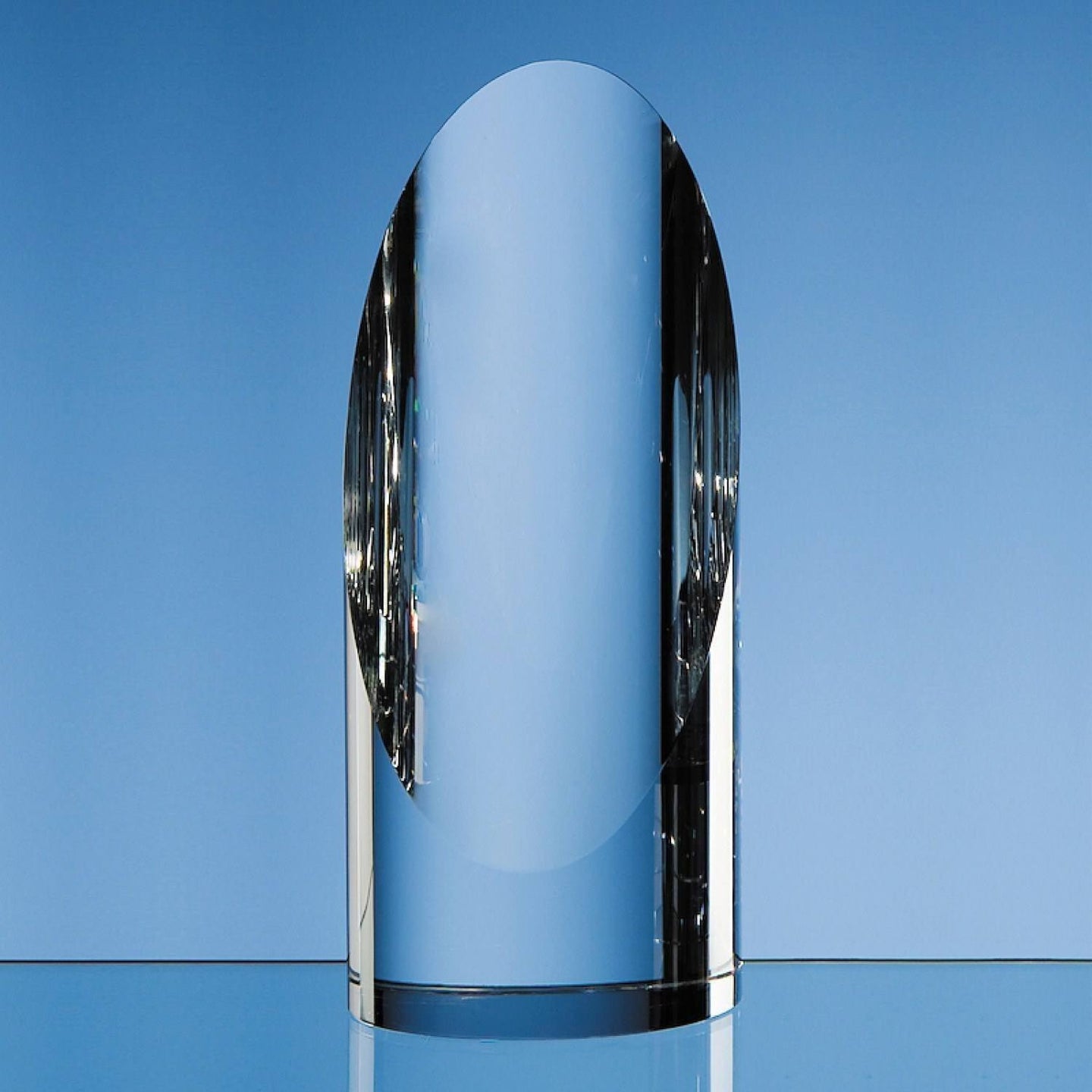 Crystal Cylinder Award - 16.5cm