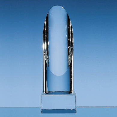 Crystal Cylinder Award - 19.5cm