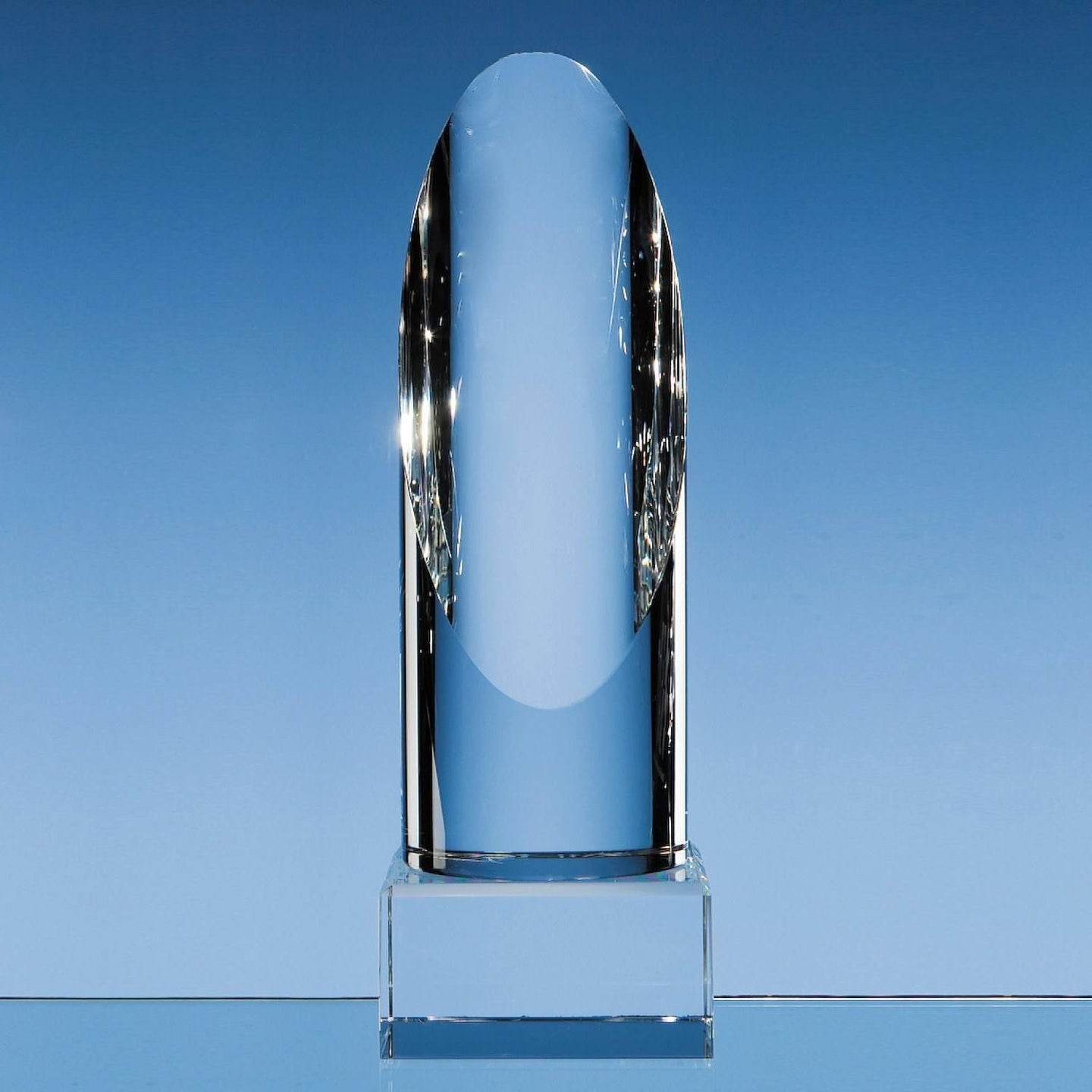 Crystal Cylinder Award - 19.5cm