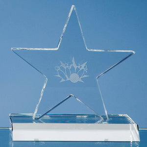 Five Pointed Star on Base Award
