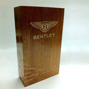 Wooden Award for Bentley